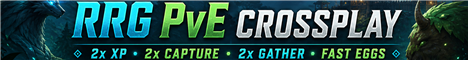 RRG PvE 2x XP 2x Capture 2x Gather Fast Eggs